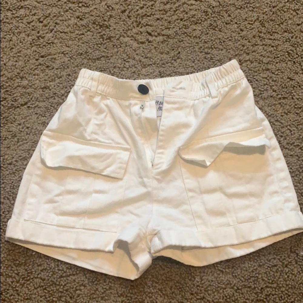 Princess Polly White Shorts